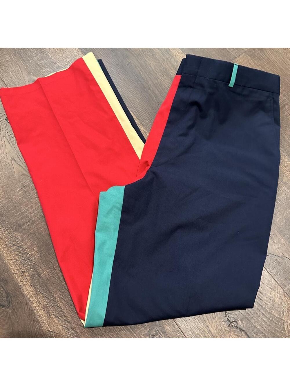 Men's Multi and Navy Trousers